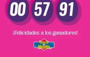 Resultado de la Lotería de Medellín del sorteo 4773 del viernes 7 de marzo